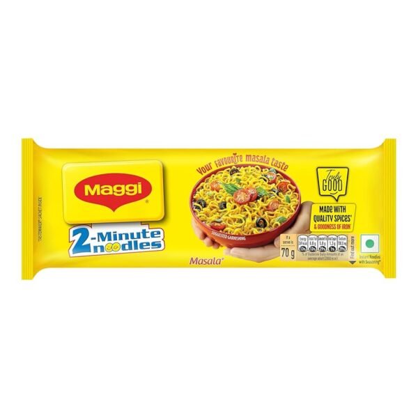 Maggi Masala - 2 Minutes Instant Noodles Made With Quality Spices